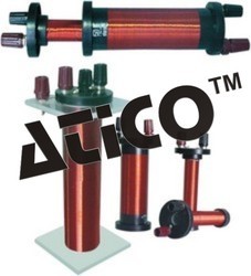 Demonstration Induction Coil - Enameled Copper Wire, Primary Size: 110x30 mm | High Efficiency, Durable Design, Educational Tool, Compact Size