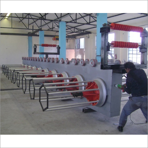 Galvanized Wire Plant Take Up Machine
