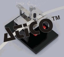 Ticker Tape Timer - Metal & Wood Construction | 12V AC Power Source, 10mm Tape Width, Includes 48 Carbon Discs and Wooden Base
