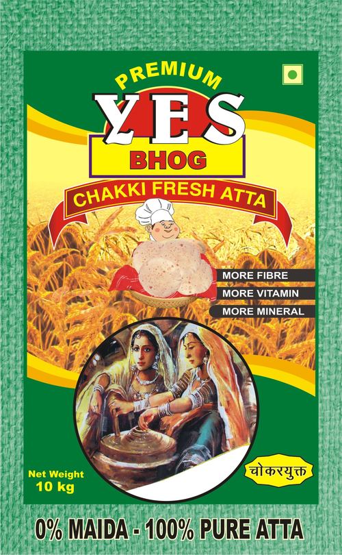For Yes Atta Packing Bag Stand Up Pouch