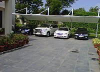 कार पार्किंग शेड