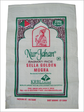 25 Kg Basmati Rice Bag