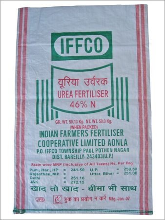 50 Kg Urea Fertilizer Bag