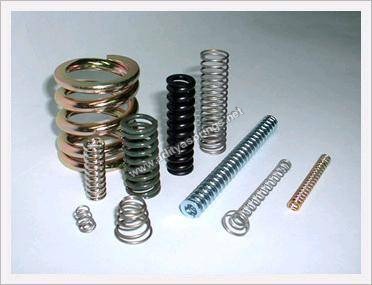 सिल्वर हॉट कम्प्रेशन स्प्रिंग