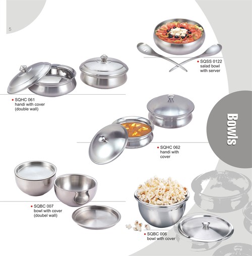 स्टेनलेस स्टील हंडी