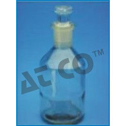 Bod Bottle - Glass Material, 125ml & 300ml Capacities | Interchangeable Glass Stopper, Easy Handling, Ideal for Chemical Storage