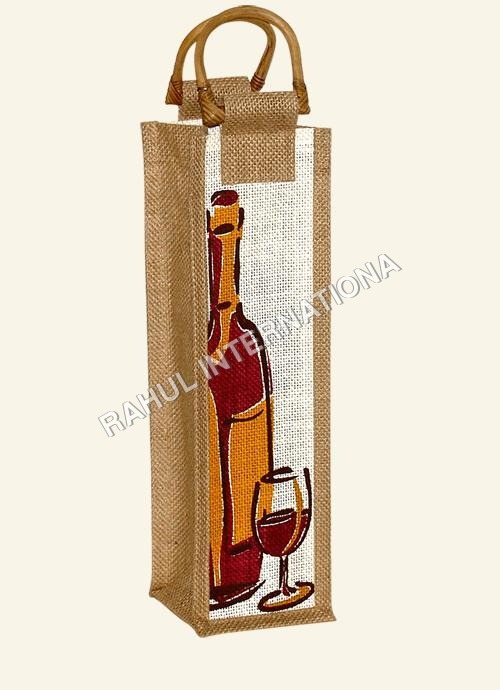 लाइट ब्राउन बॉटल बैग्स