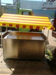 Work Table With Under Counter Refrigerator