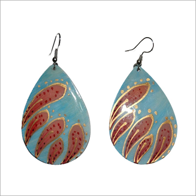 डिज़ाइनर नीले बालियाँ