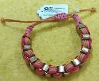 यार्न मेटल कॉम्बो बangle