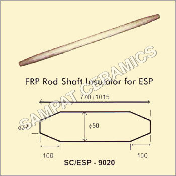Frp Rod Shaft Insulator - Color: White