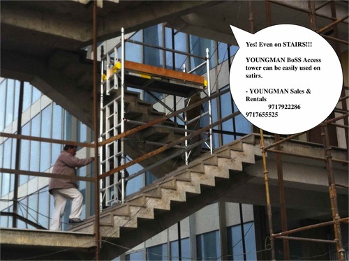 Aluminum Scaffolding Climbing Ladders