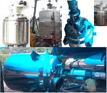 Reaction Vessel - High-Grade Stainless Steel, 5L Capacity , Enhanced Temperature Control and Pressure Resistance