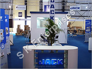 मॉड्यूलर एग्जीबिशन स्टाल