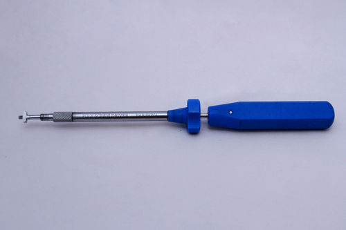 Blue And Silver Poly Screw Driver