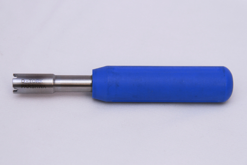D-TORCK - Steel, 76.2-127 mm Length, Blue and Silver | Non-Flexible, Recyclable, Designed for Hospital Use