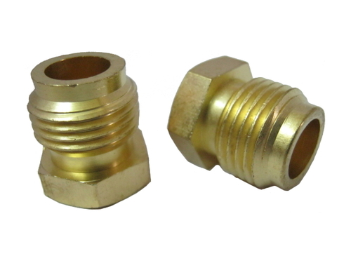 पीतल हेक्स निप्पल