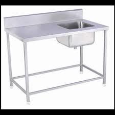 Single Sink With Table Capacity: Depends Kg/Hr