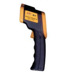 Infrared Thermometer MT-4 - PVC, 132x55x168 mm | Yellow and Black, C/F Selection, Laser Target Pointer, Data Hold Function, Auto Power Off, Backlight