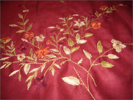 वेलवेट फिनिश्ड फैब्रिक