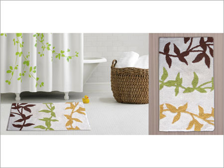 सूती स्नान गलीचे