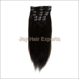 Indian Block Clip On Hair Extension