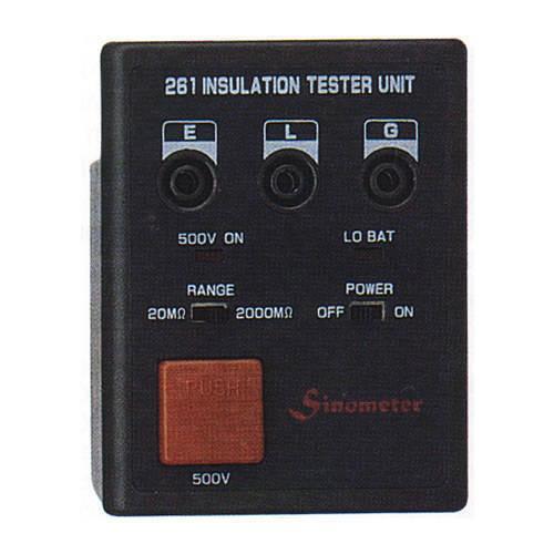 Black Insulation Tester Unit