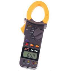 Digital Clamp Meter - Plastic, 240x100x50mm | Black and Yellow, 2000 Counts, Data Hold & Peak Hold Function