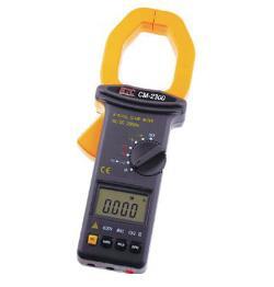 Digital Clamp Meter - Plastic Material, 276x106x50mm Dimension, Black and Yellow | 3 3/4 Digits LCD Display, 4000 Counts, Auto/Manual Range, Data Hold