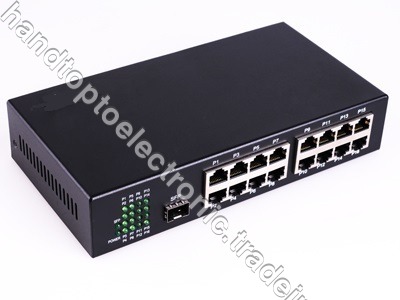 16TP+1SFP फाइबर ऑप्टिक स्विच