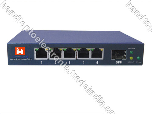 5TP+1SFP GbE FO स्विच