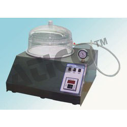 Leak Test Apparatus - Stainless Steel Body, Digital Timer 0-5 Minutes | Fast Leak Detection, Analog Vacuum Gauge, Polycarbonate Desiccator, Compact Design