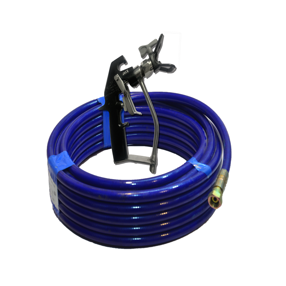 Paint Hose - Polyamide Inner Tube, 1/4" & 3/8" Sizes, Blue | Lightweight, High Durability, Portable, Flawless Finish for High Pressure Applications