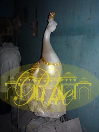 मोर की सजावट