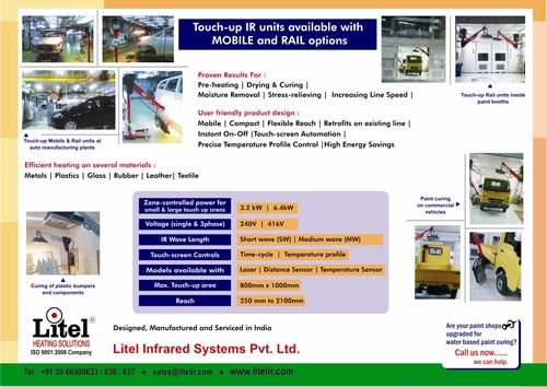 IR Touch up Heating System