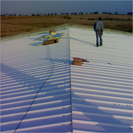 औद्योगिक छत लगाना