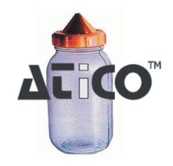 Pycnometers - 2 lb Clear Glass Jar, Brass Cone & Rubber Seal | BP 1377 Compliant for Determining Moisture Content and Specific Gravity