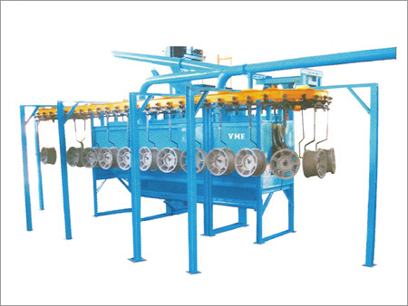 निरंतर शॉट ब्लास्टिंग मशीन