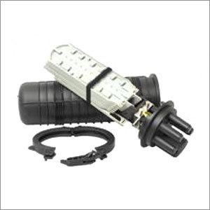 Black Fibre Optic Dome Closures