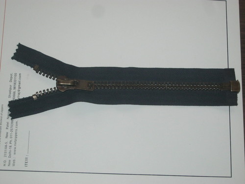 Open End Metal Zipper 