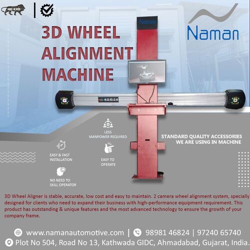 Wheel Alignment Machine Warranty: Yes