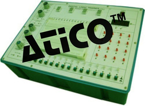 डिजिटल लॉजिक ट्रेनर (TTL) / लॉजिक ट्रेनर बोर्ड - 5V/0-18V DC, 1A आउटपुट, 1Hz-1MHz क्लॉक फ्रीक्वेंसी, 16 लॉजिक इनपुट्स, 16 LEDs | TTL IC फेमिलियरिटी, ट्रुथ टेबल वेरिफिकेशन, ब्रेडबोर्ड शामिल, व्यावहारिक शैक्षिक ट्रेनर