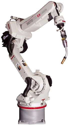 Welding Robot - Steel, 1,000 kg Weight, 2,000 mm Reach | 6 Degrees of Freedom, 0.05 mm Repeatability, 10 kg Payload, 3-Phase AC Power Supply