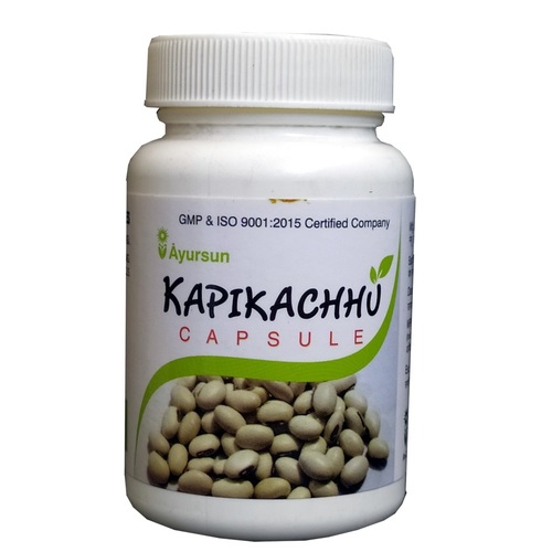 Ayurvedic Herbal Medicine For Men'S Nervine Capsule - Ayursun Kapikachhu Capsule Keep Away From Children. Keep Away From Direct Sunlight. Do Take Physician Advice In Case Of Lactation And Pregnancy.