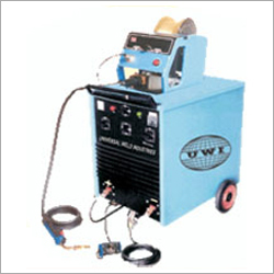 PUSAN MIG Welding Machine - 250 Amp, Three Phase Air Cooled | Inbuilt Power Source, CO2 Regulator, Heater, Flow Meter, Gear Box Motor