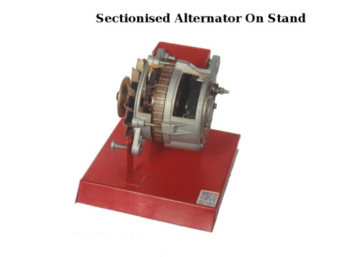 सेक्शनाइज्ड अल्टरनेटर ऑन स्टैंड