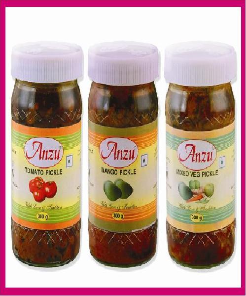 टमाटर, आम, मिश्रित सब्जी