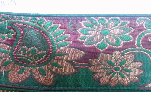 साड़ियों के लिए बनारसी फीता