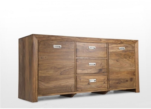 Wooden Sideboard - Color: Brown