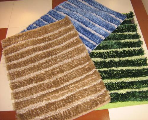 फैंसी बाथ मैट बैक मटेरियल: कैनवास लेटेक्स